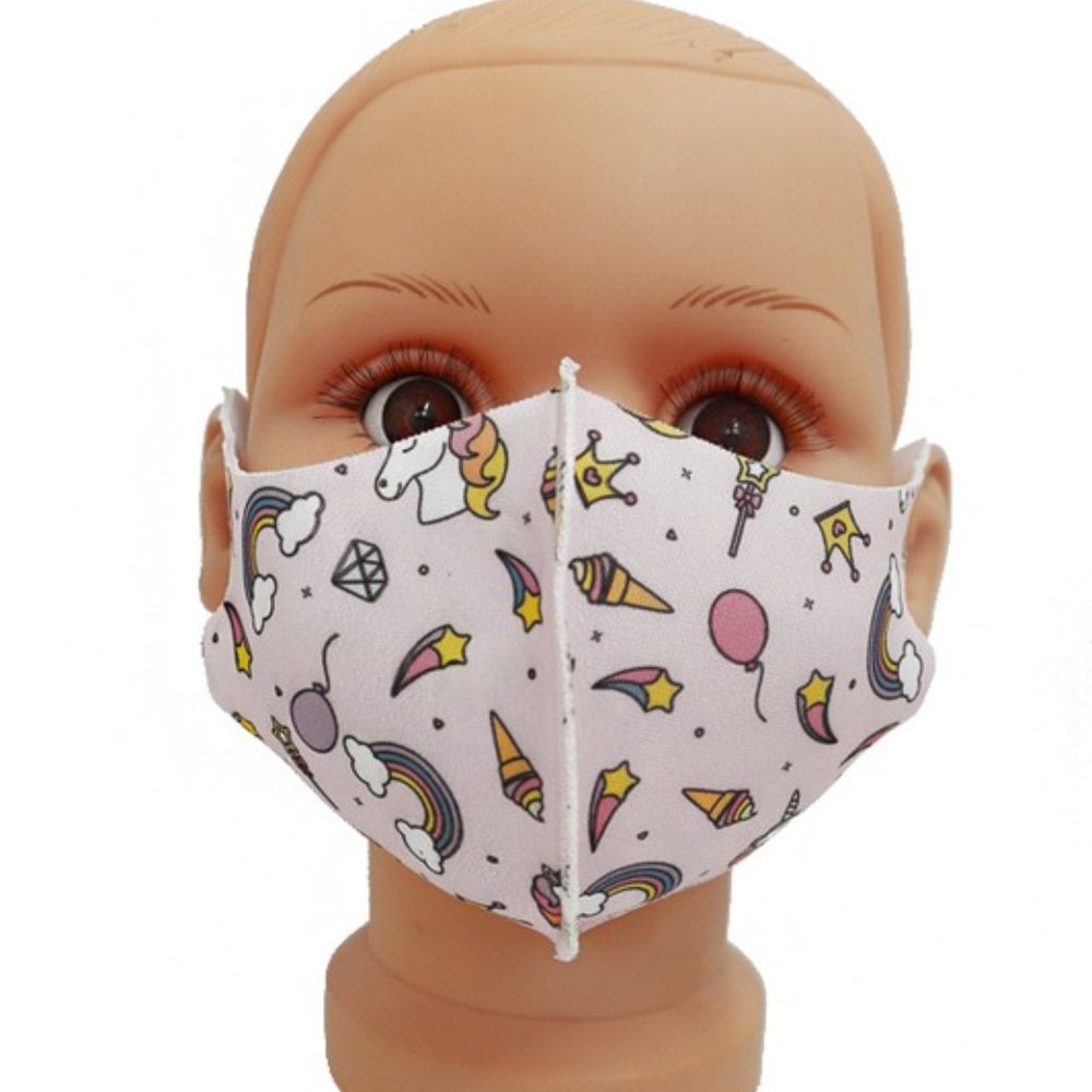 Kids Unicorn Face Mask